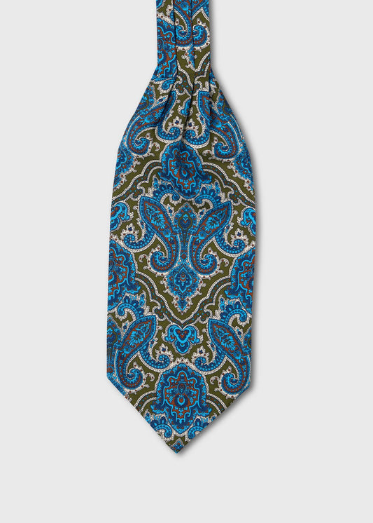 Paisley Silk Ascot - Paul Stuart Trusted