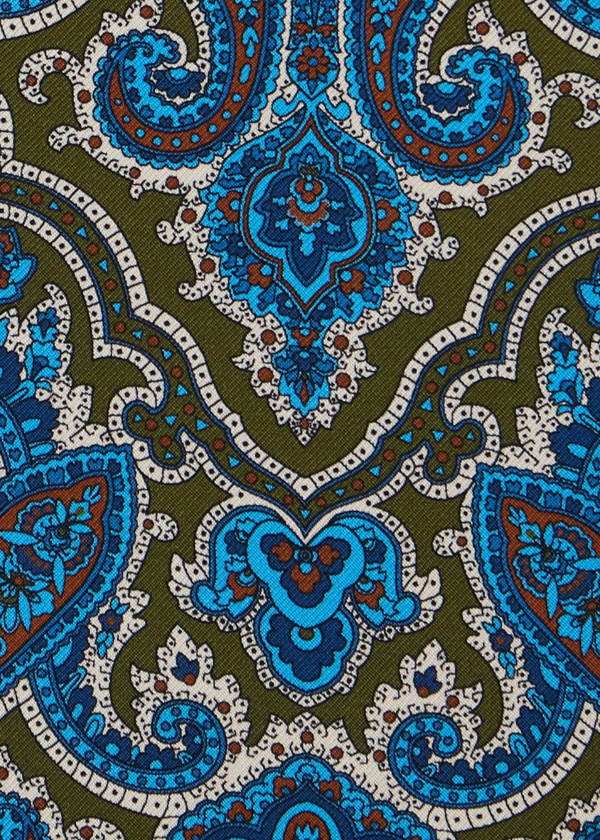 Paisley Silk Ascot - Paul Stuart Trusted