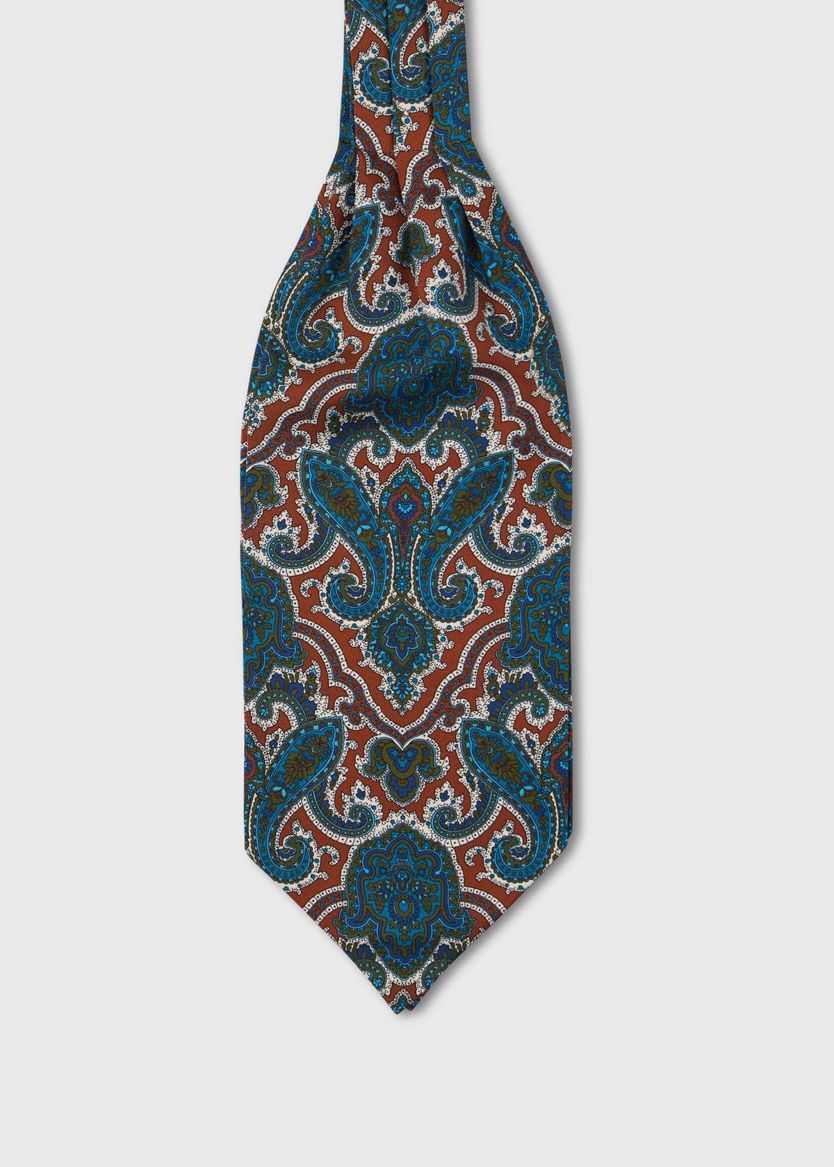 Paisley Silk Ascot - Paul Stuart Discount