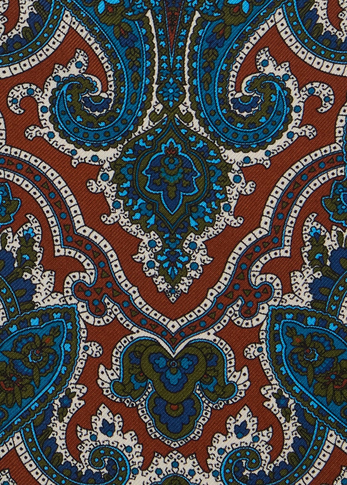 Paisley Silk Ascot - Paul Stuart Discount