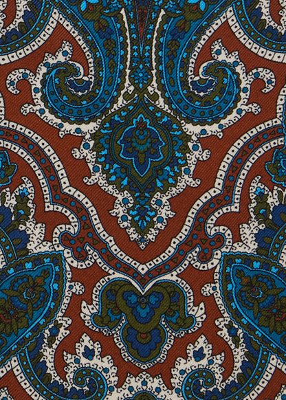 Paisley Silk Ascot - Paul Stuart Discount
