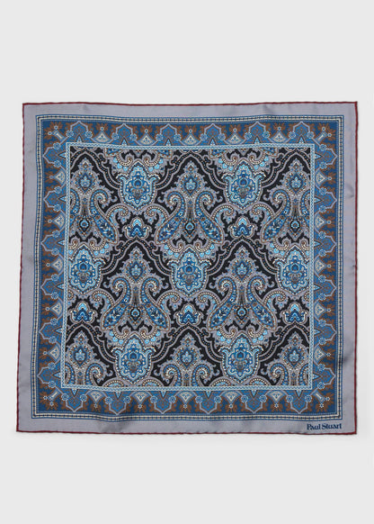 Paisley Silk Pocket Square - Paul Stuart Top Pick