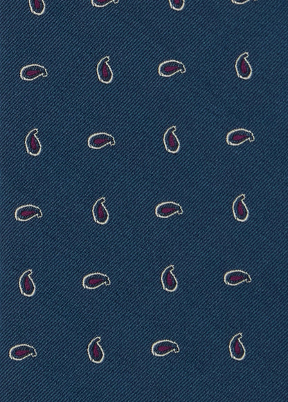 Micro Paisley Silk Tie - Paul Stuart Recommended