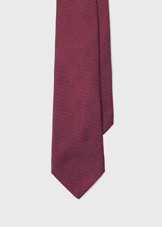 Woven Silk Micro Dot Tie - Paul Stuart Recommended