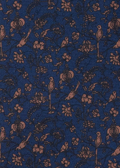 Floral Bird SIik Tie - Paul Stuart Trending