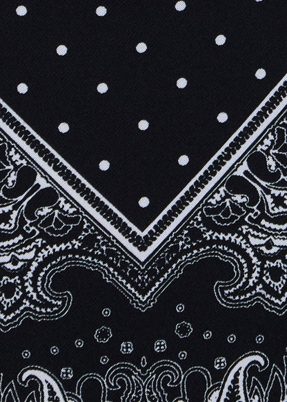 Dot Motif Silk Ascot - Paul Stuart Best Seller