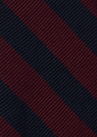 Block Stripe Silk Tie - Paul Stuart New