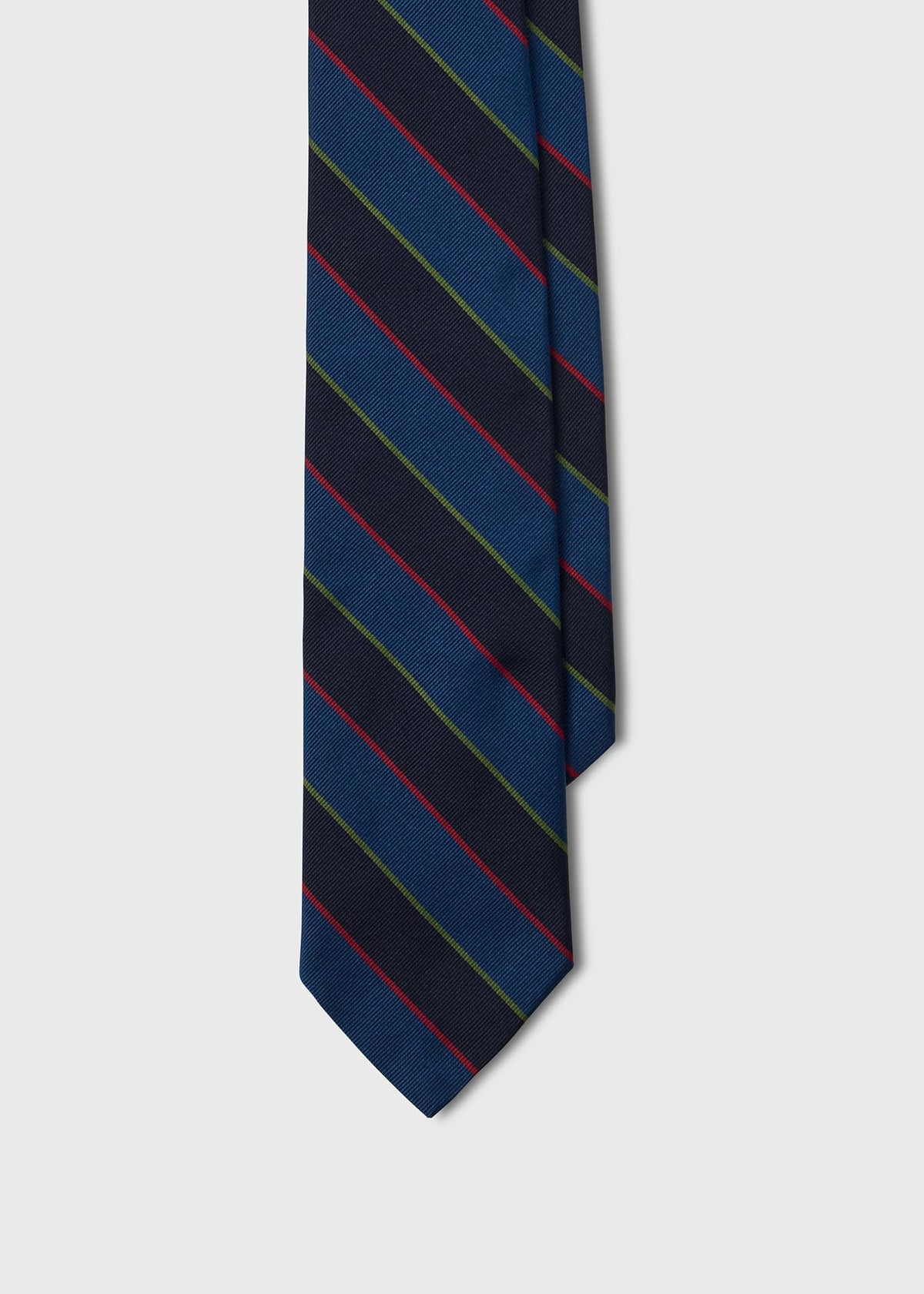 Repp Stripe Silk Tie - Paul Stuart Customer Favorite