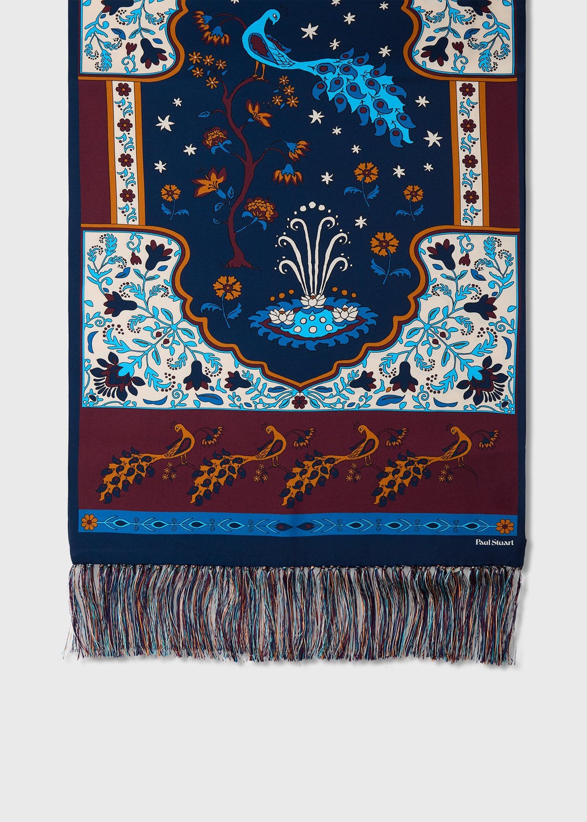 Silk Floral Scarf - Paul Stuart Recommended