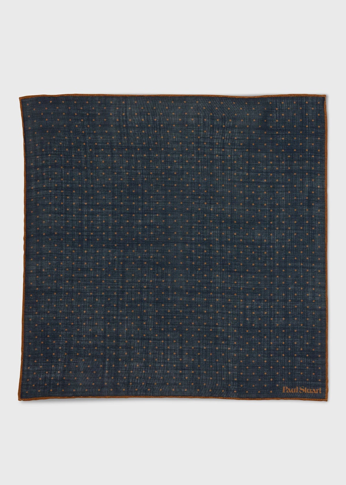 Pindot Wool Pocket Square - Paul Stuart Trusted