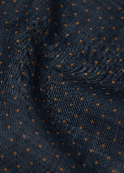Pindot Wool Pocket Square - Paul Stuart Trusted