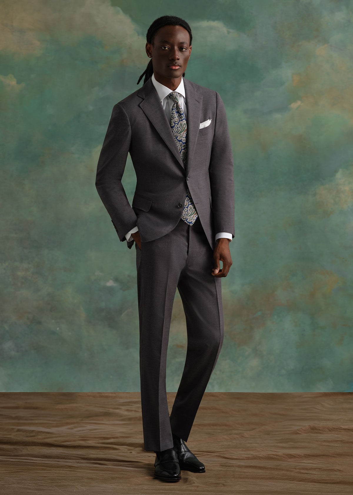 Super 120s Lightweight Summer Suit - Paul Stuart Quality