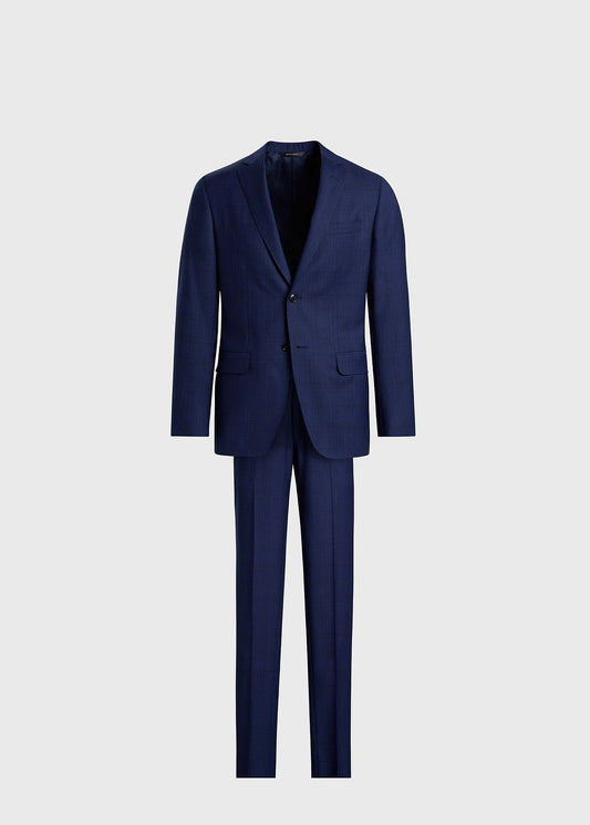 All Year Wool Plaid Suit - Paul Stuart New