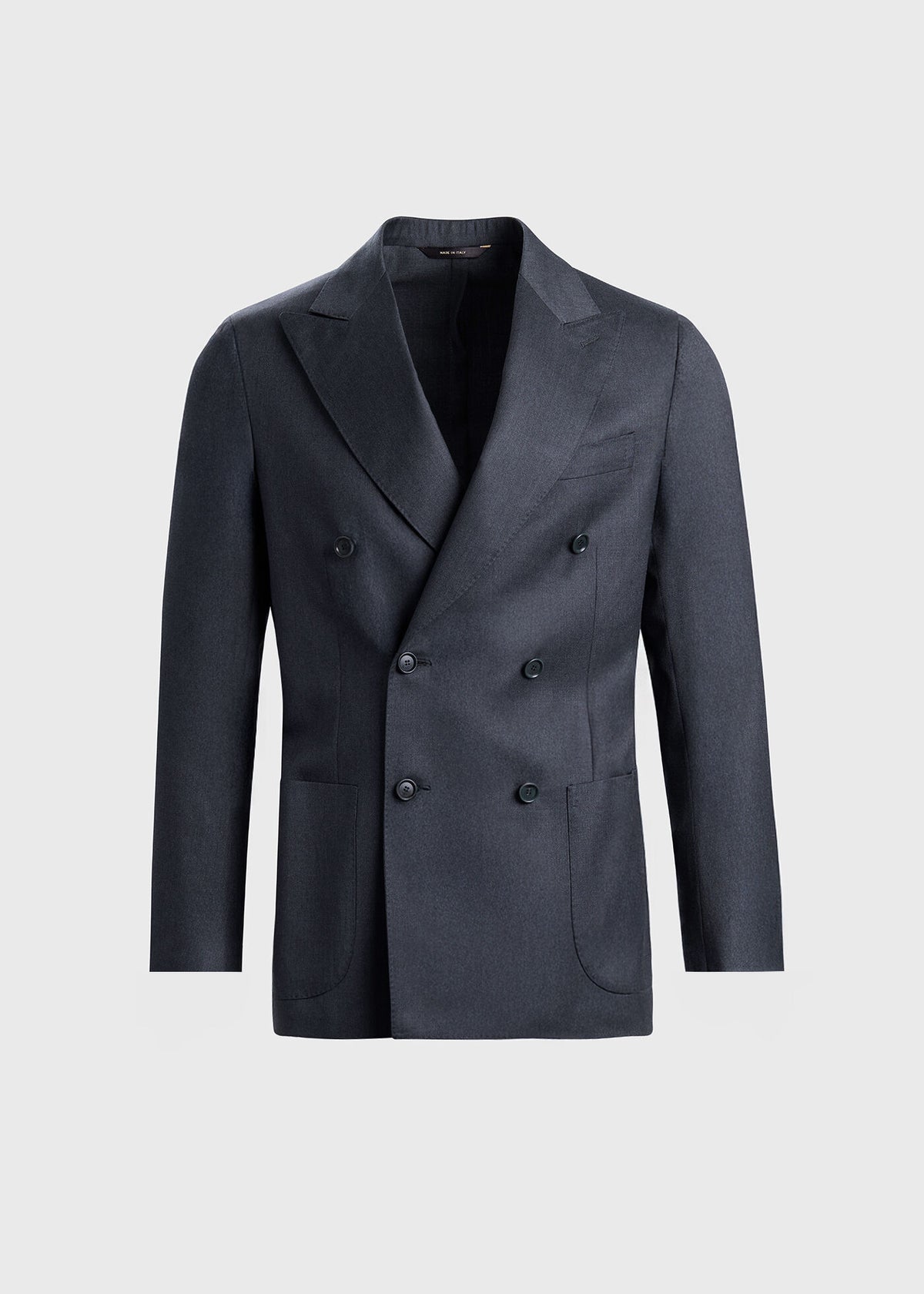 All Year Wool Double Breasted Suit - Paul Stuart Top Pick