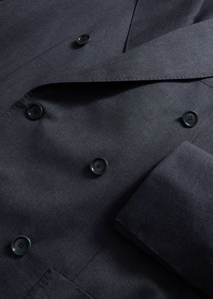 All Year Wool Double Breasted Suit - Paul Stuart Top Pick