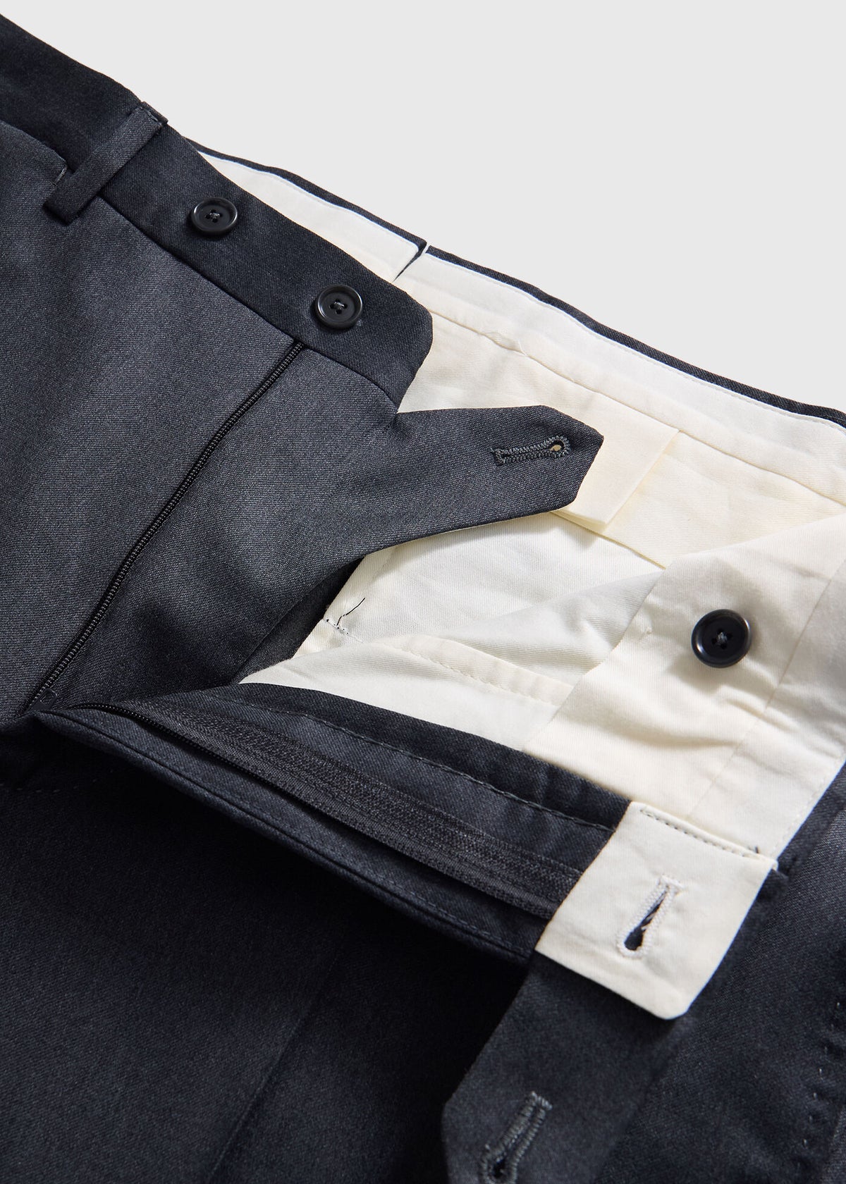 All Year Wool Double Breasted Suit - Paul Stuart Top Pick