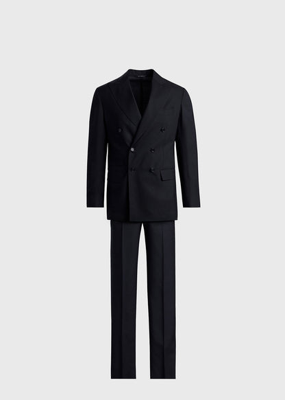 All Year Wool Double Breasted Suit - Paul Stuart Exclusive