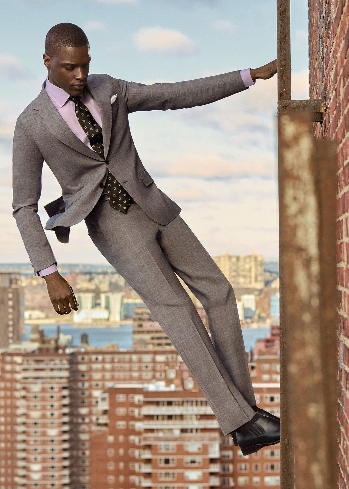 Plaid Super 130s Wool Suit - Paul Stuart Trending