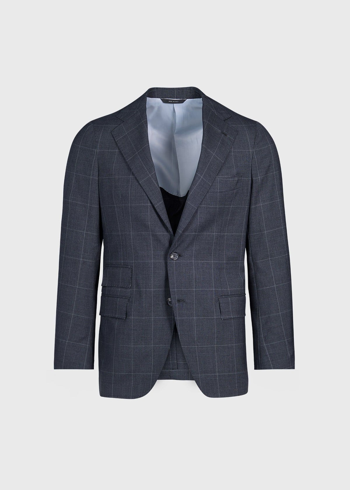 All Year Wool Windowpane Suit - Paul Stuart Deals