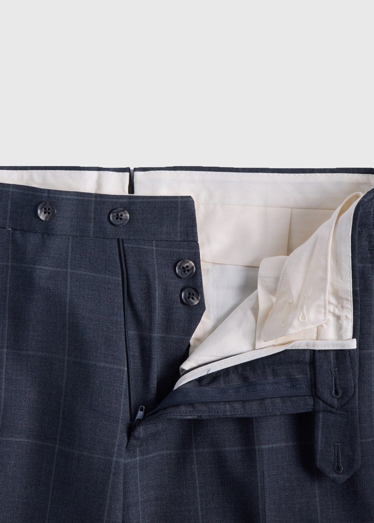 All Year Wool Windowpane Suit - Paul Stuart Deals