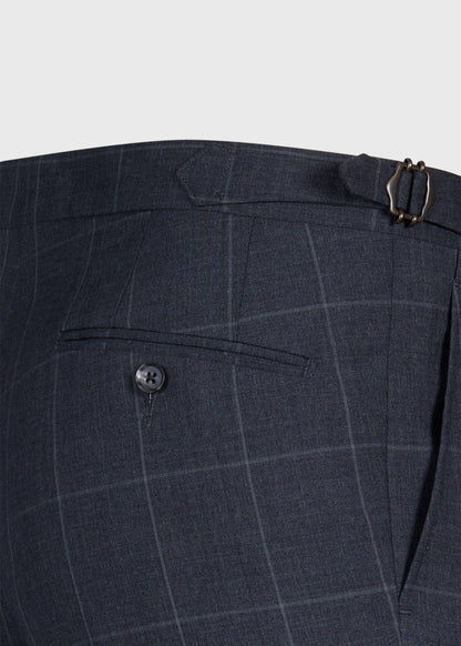 All Year Wool Windowpane Suit - Paul Stuart Deals