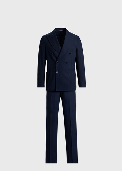 All Year Cotton Double Breasted Suit - Paul Stuart Smart Buy