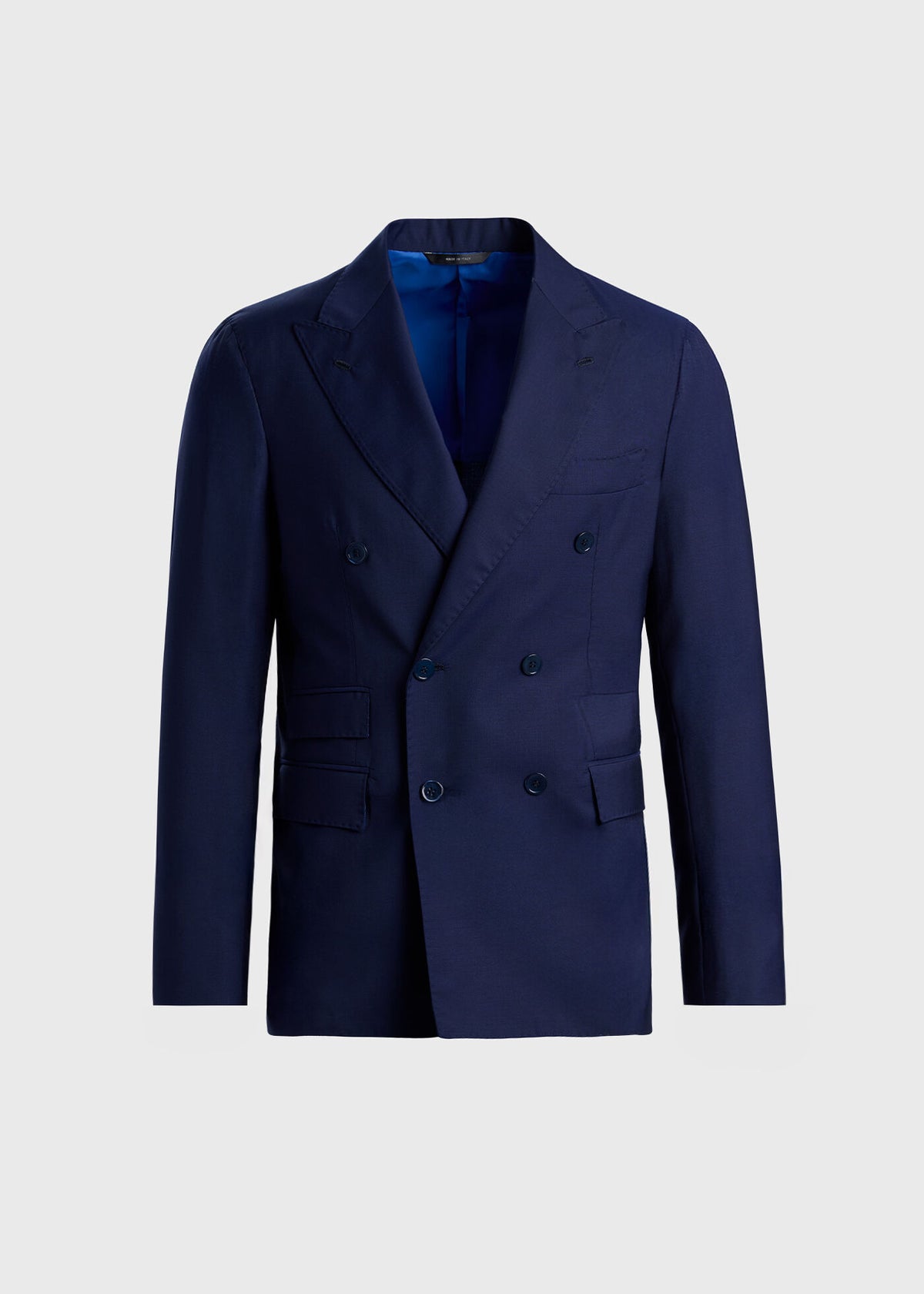 Super 130s Wool Double Breasted Suit - Paul Stuart Smart Buy