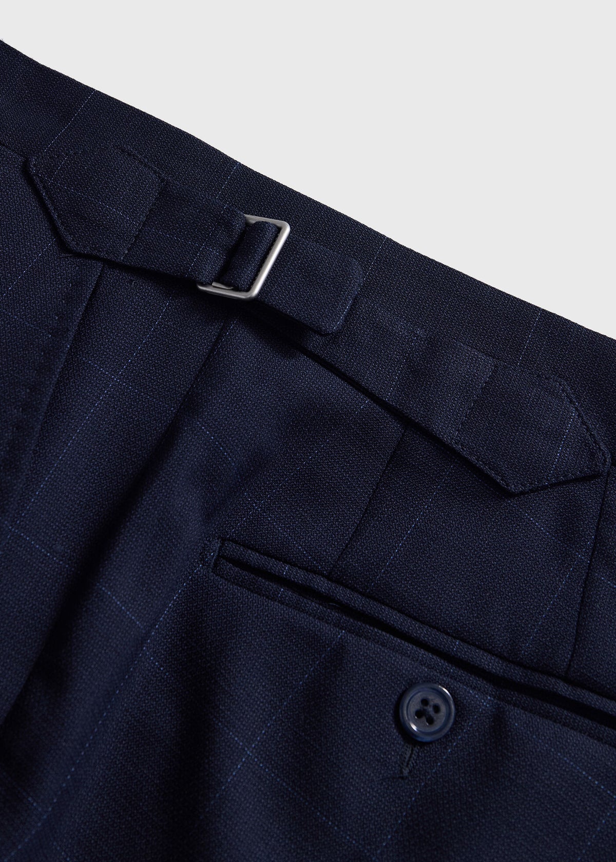 Wool Windowpane Suit - Paul Stuart Quality