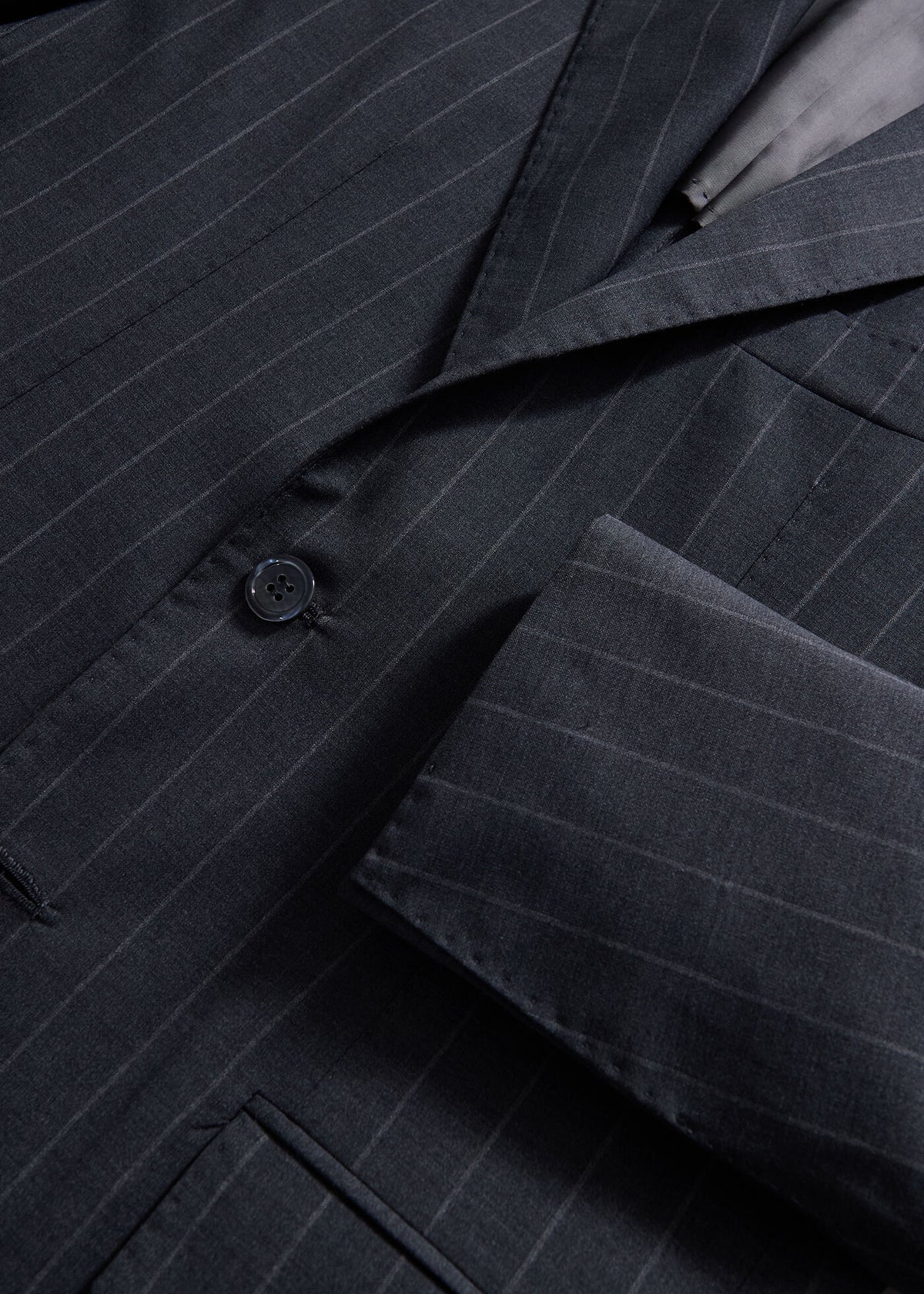 All Year Wool Stripe Suit - Paul Stuart Trusted