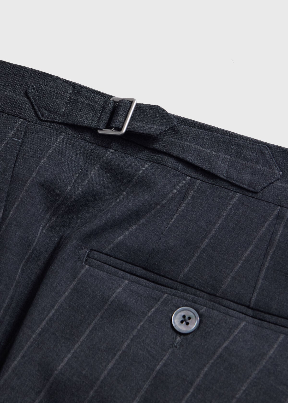 All Year Wool Stripe Suit - Paul Stuart Trusted