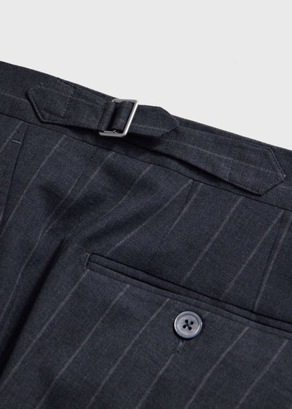 All Year Wool Stripe Suit - Paul Stuart Trusted