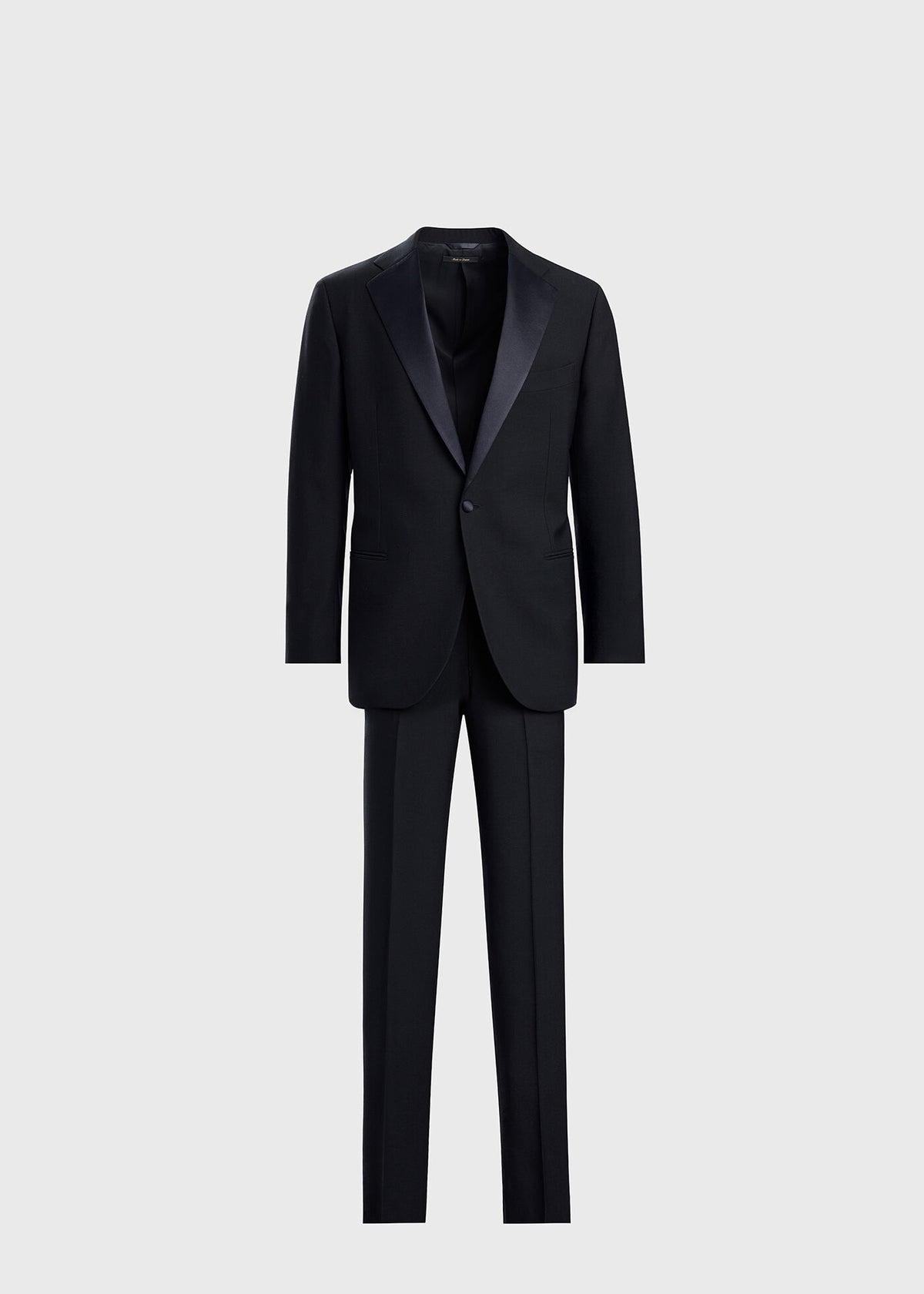 All Year Wool Tuxedo with Satin Notch Lapel - Paul Stuart Value