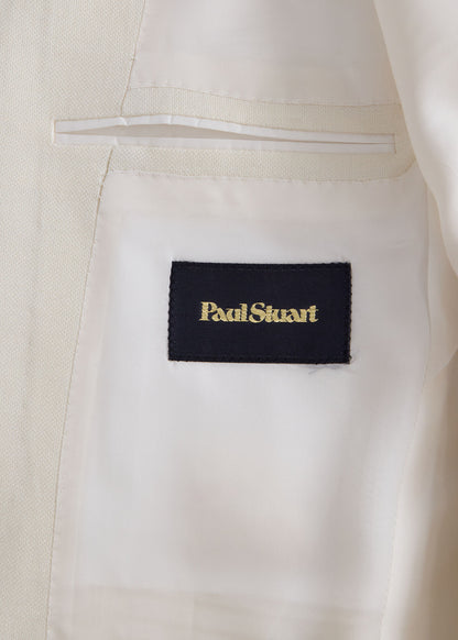 White Hopsack Dinner Jacket - Paul Stuart Top Pick
