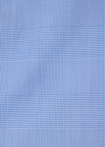 Glen Plaid Spread Collar Dress Shirt - Paul Stuart Quality