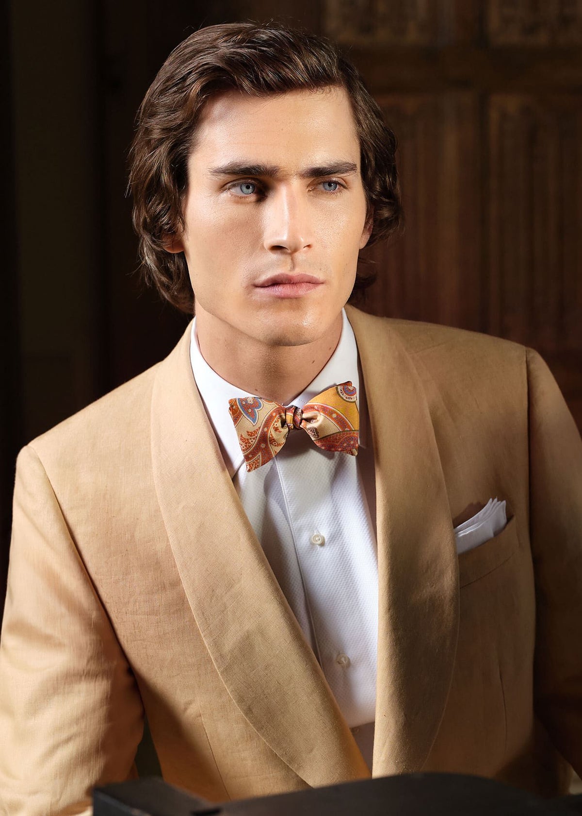 Piqué Bib Front Cotton Formal Shirt - Paul Stuart Latest