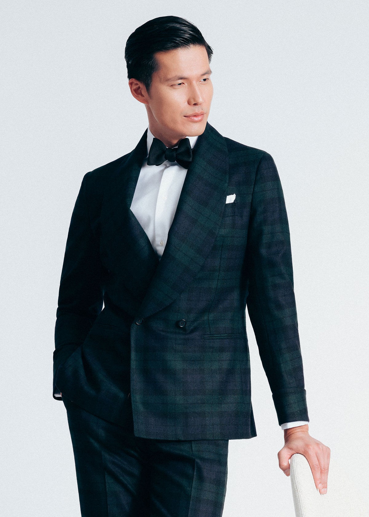Piqué Bib Front Tuxedo Shirt - Paul Stuart New