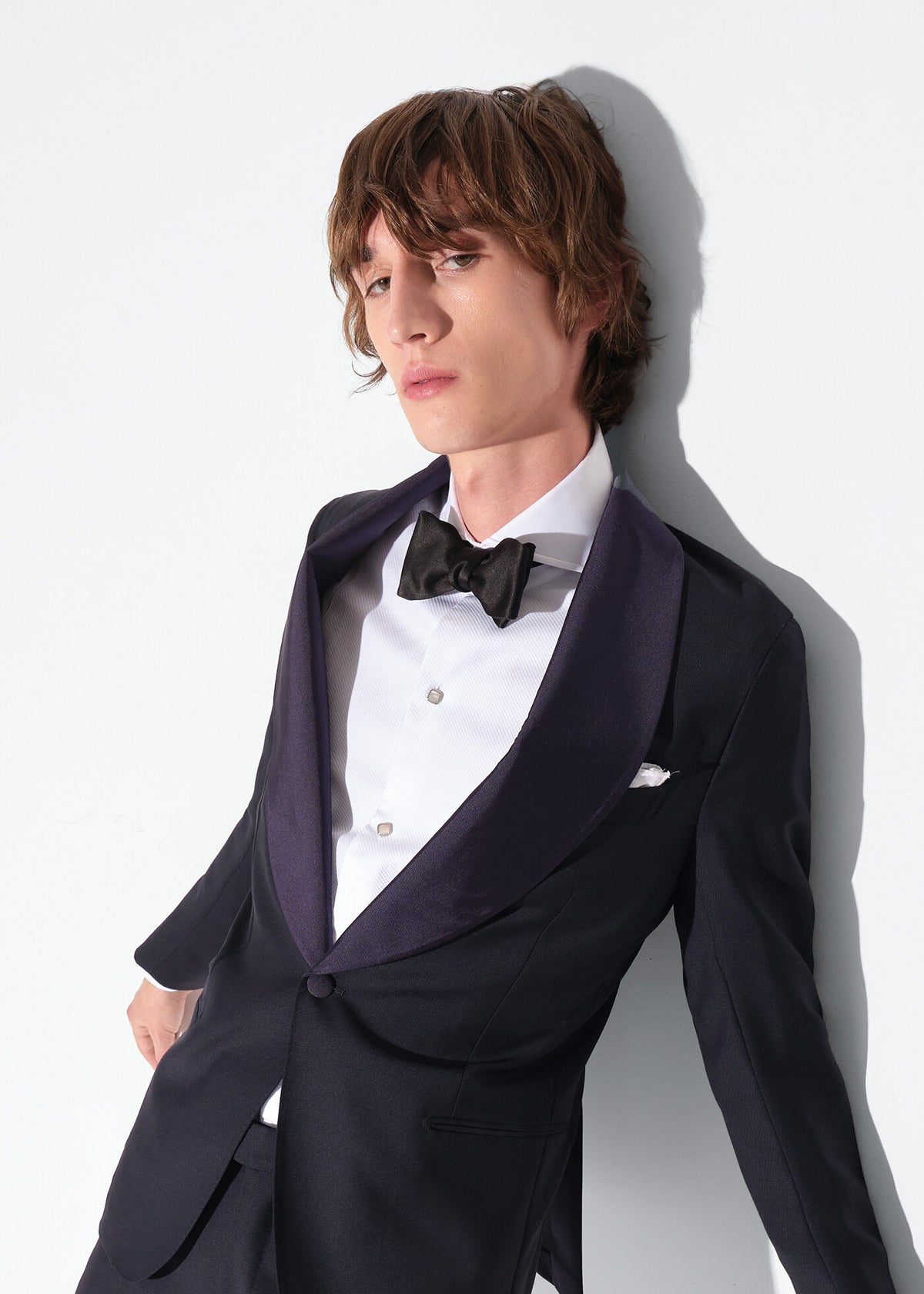 Piqué Bib Front Tuxedo Shirt - Paul Stuart New