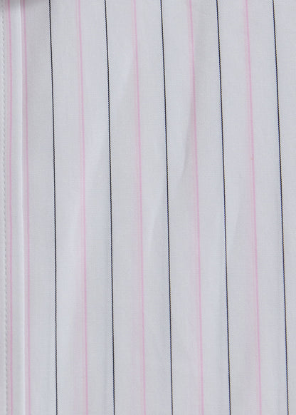 Cotton Deco Stripe Dress Shirt - Paul Stuart Exclusive