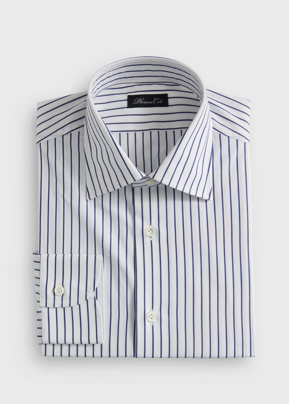 Cotton Stripe Dress Shirt - Paul Stuart Value