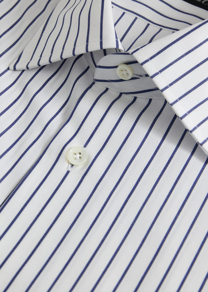 Cotton Stripe Dress Shirt - Paul Stuart Value