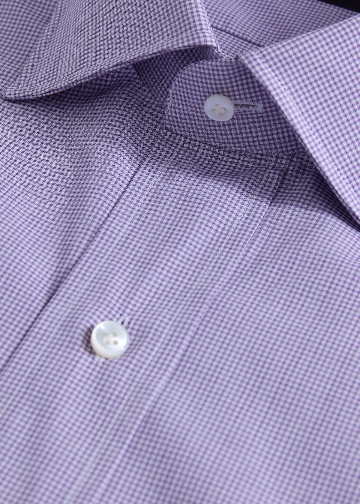 Tonal Plaid Dress Shirt - Paul Stuart Essential