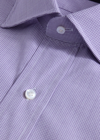 Tonal Plaid Dress Shirt - Paul Stuart Essential
