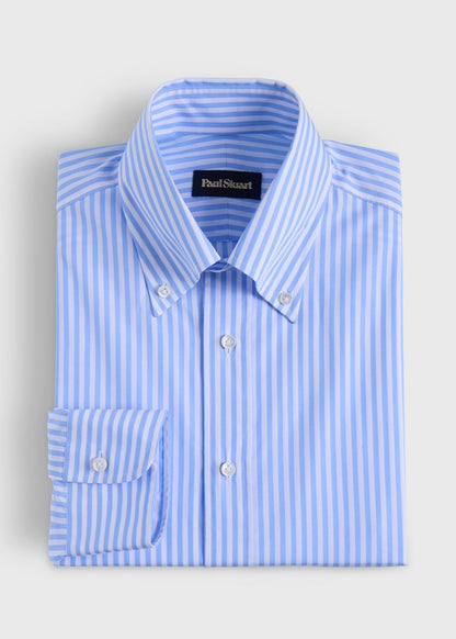 Bengal Stripe Button Down Dress Shirt - Paul Stuart Top Pick