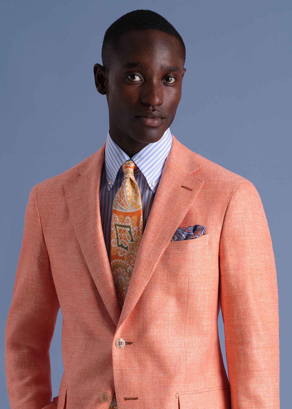 Bengal Stripe Button Down Dress Shirt - Paul Stuart Top Pick