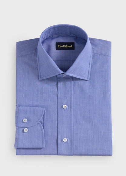 Cotton End on End Dress Shirt - Paul Stuart New