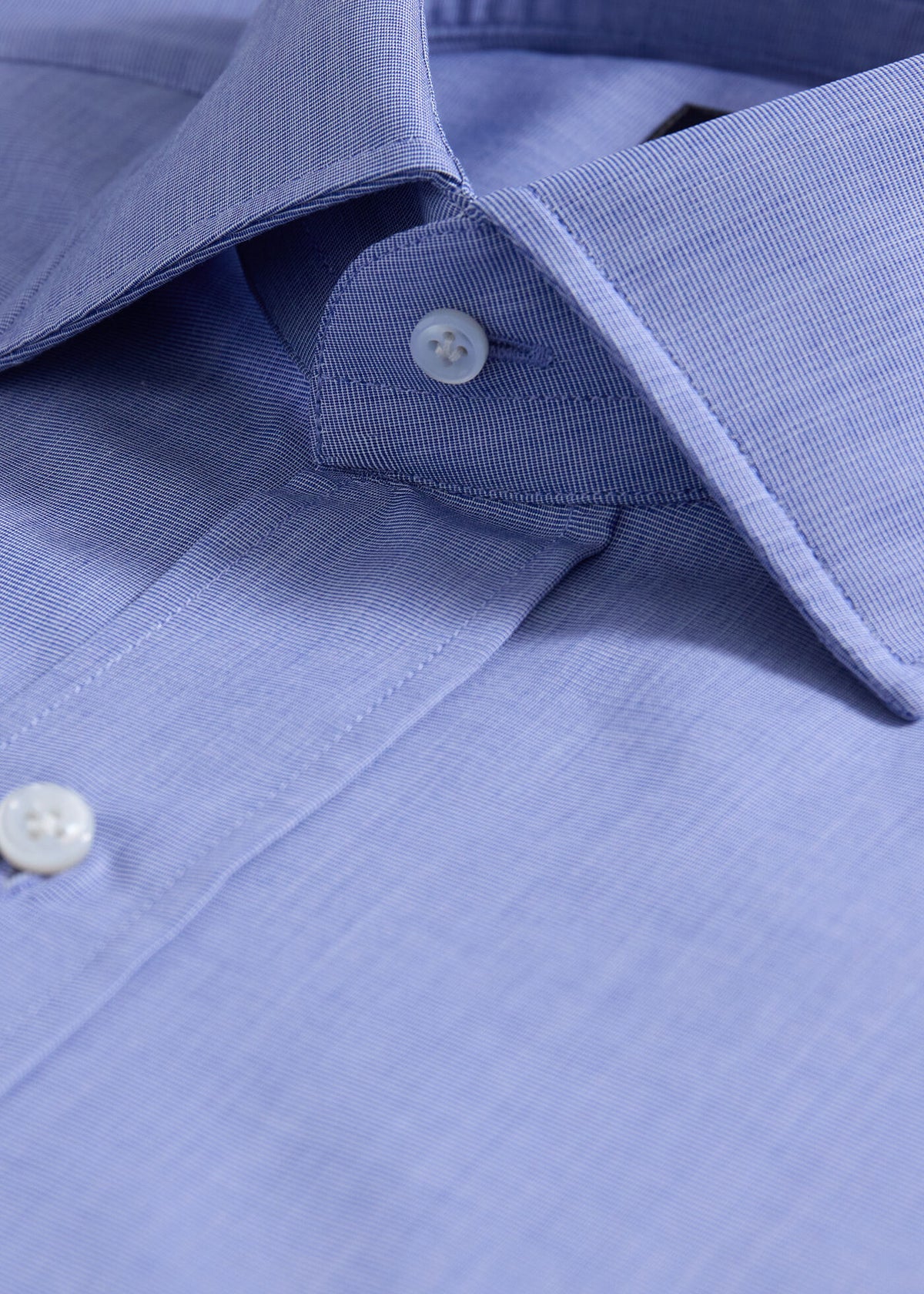 Cotton End on End Dress Shirt - Paul Stuart New