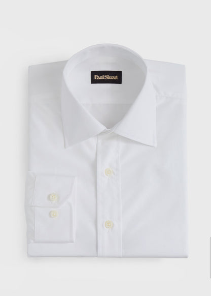 Broadcloth Slim Fit Dress Shirt - Paul Stuart Smart Buy