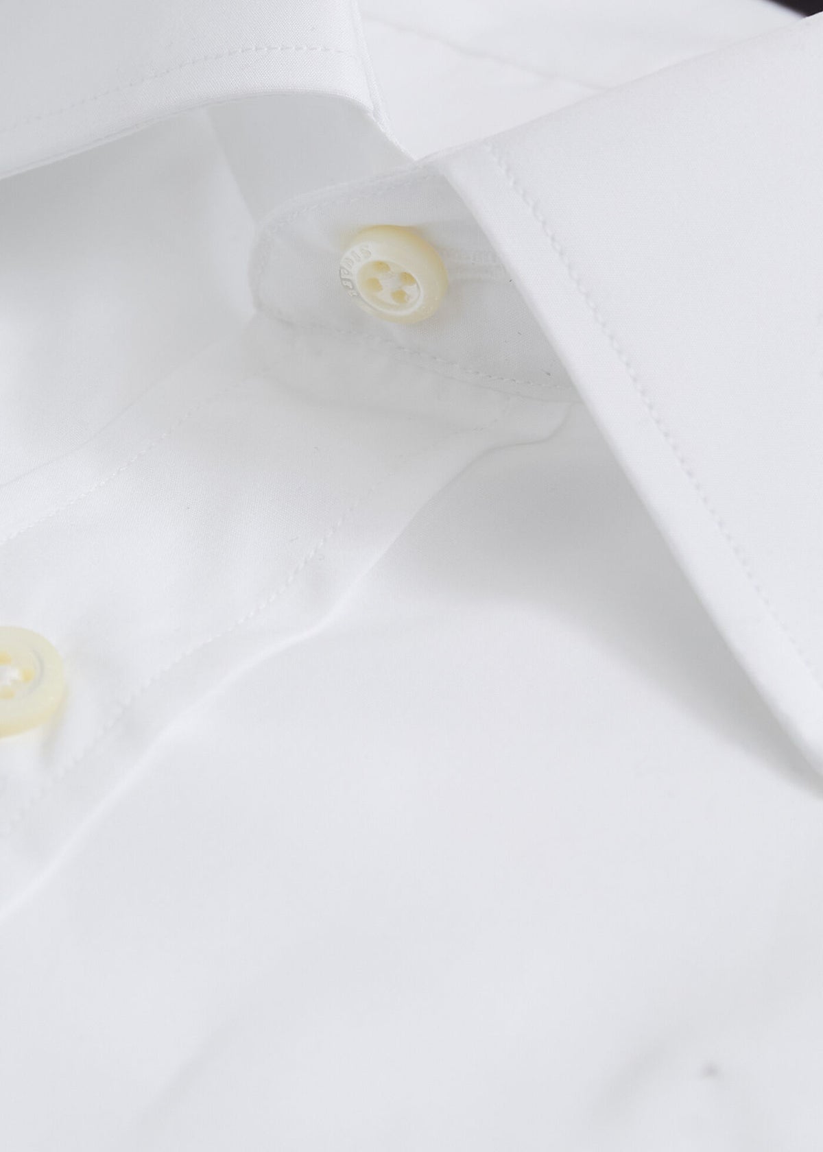 Broadcloth Slim Fit Dress Shirt - Paul Stuart Smart Buy