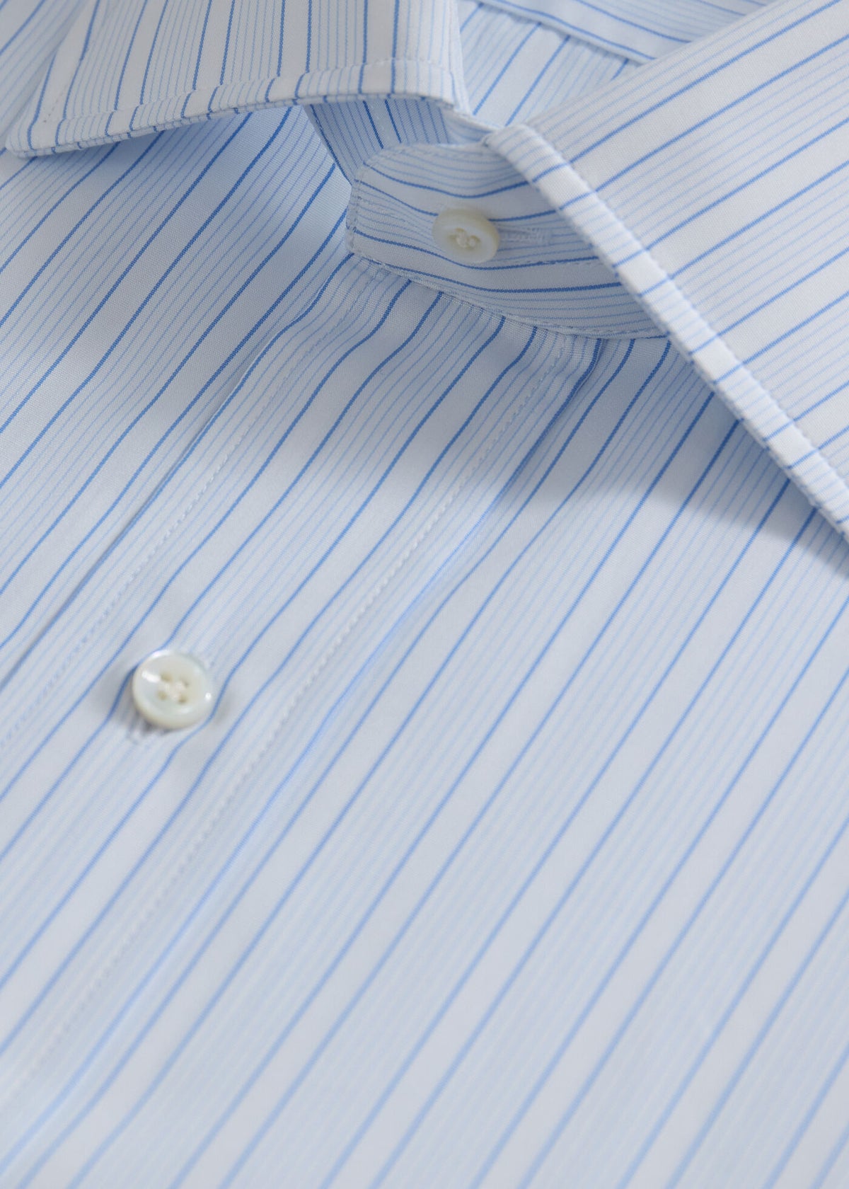 Cotton Deco Stripe Dress Shirt - Paul Stuart Trending