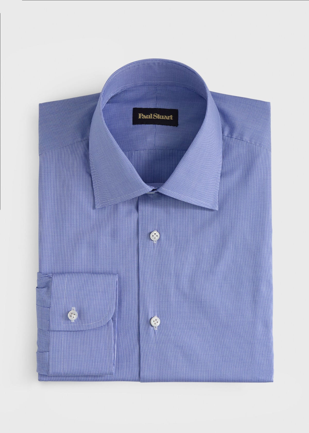 Hand-Finished Gingham Dress Shirt - Paul Stuart Customer Favorite
